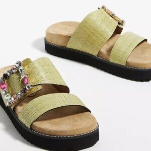 Vicenza embellished buckle sandals